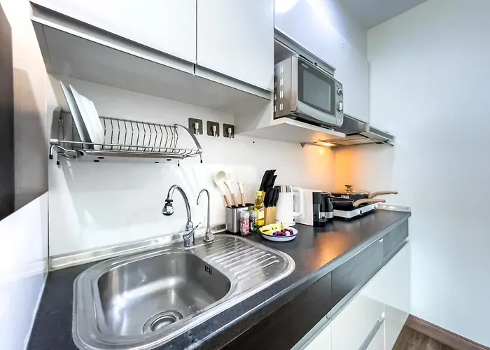 Appartement Downtown 65 Sqm - Ultra-wifi - Bts Ratchathewi Bangkok