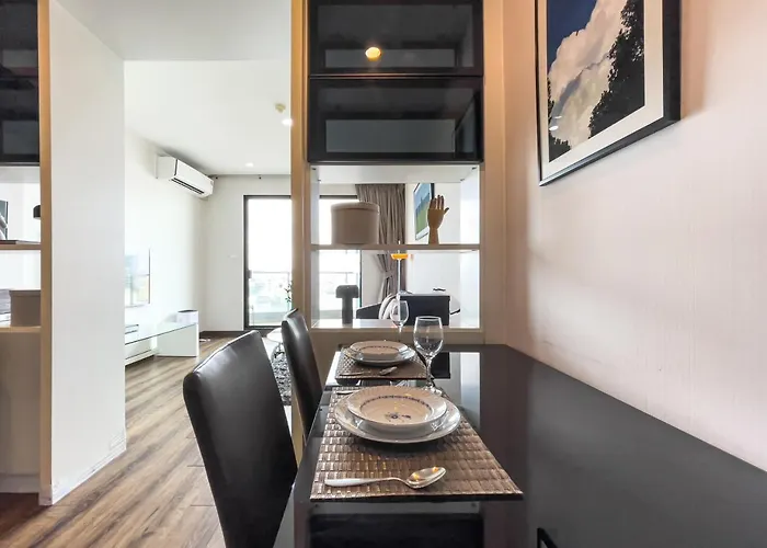 Downtown 65 Sqm - Ultra-wifi - Bts Ratchathewi Bangkok