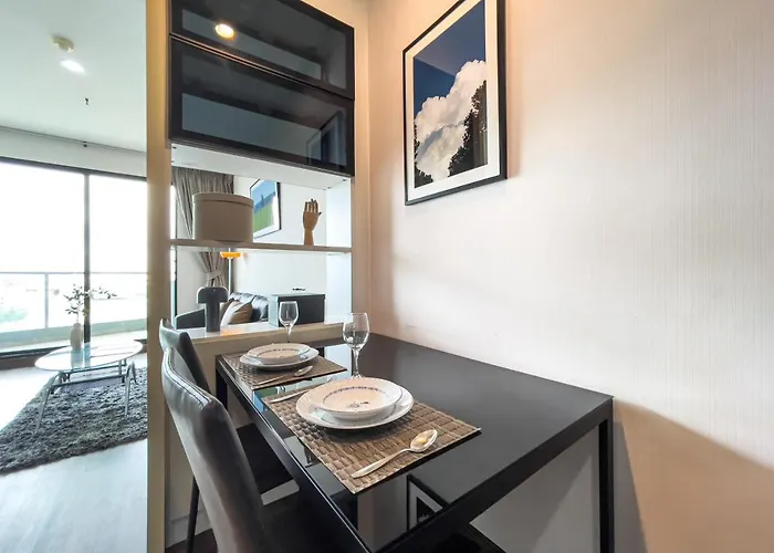 Downtown 65 Sqm - Ultra-wifi - Bts Ratchathewi * Bangkok